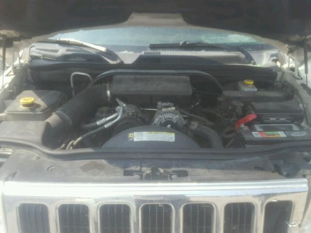 1J8HG48K37C601223 - 2007 JEEP COMMANDER WHITE photo 7