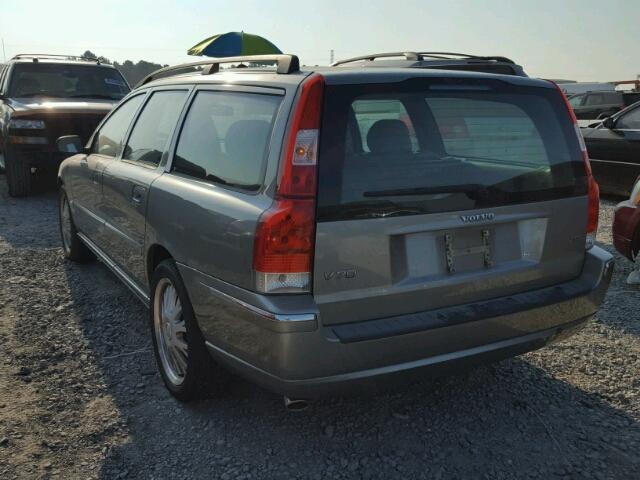 YV1SW592562543358 - 2006 VOLVO V70 2.5T GRAY photo 3