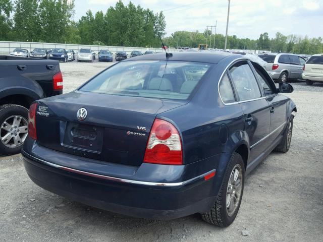 WVWTH63B94P195387 - 2004 VOLKSWAGEN PASSAT GLX SILVER photo 4