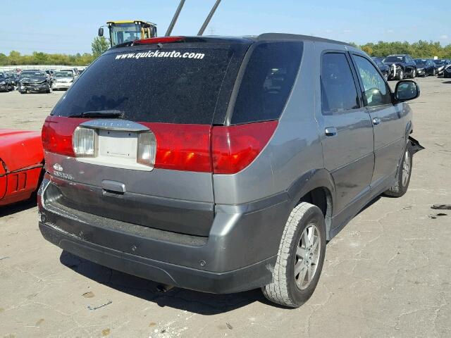 3G5DA03E34S552247 - 2004 BUICK RENDEZVOUS SILVER photo 4