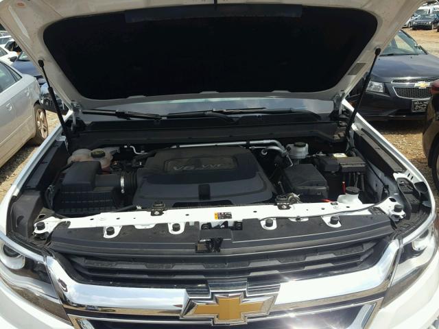 1GCGSCE3XG1217167 - 2016 CHEVROLET COLORADO L WHITE photo 7