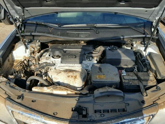 4T1BF1FK3DU689211 - 2013 TOYOTA CAMRY SILVER photo 7