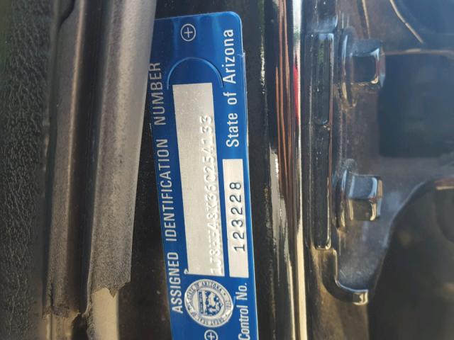 1J8HH48K36C254133 - 2006 JEEP COMMANDER BLACK photo 10