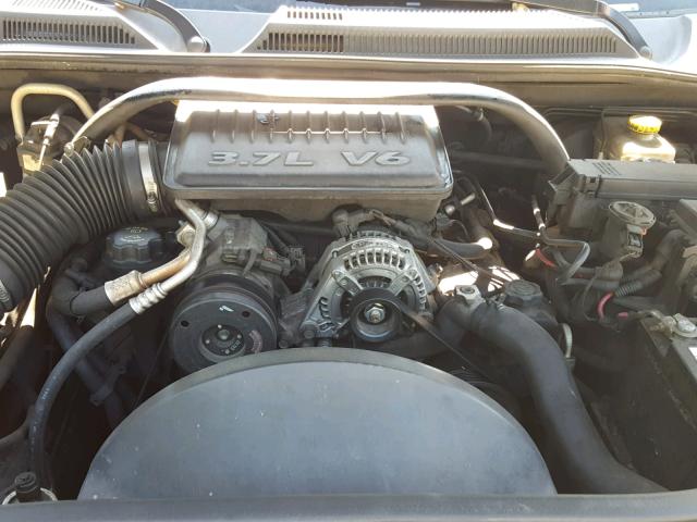 1J8HH48K36C254133 - 2006 JEEP COMMANDER BLACK photo 7