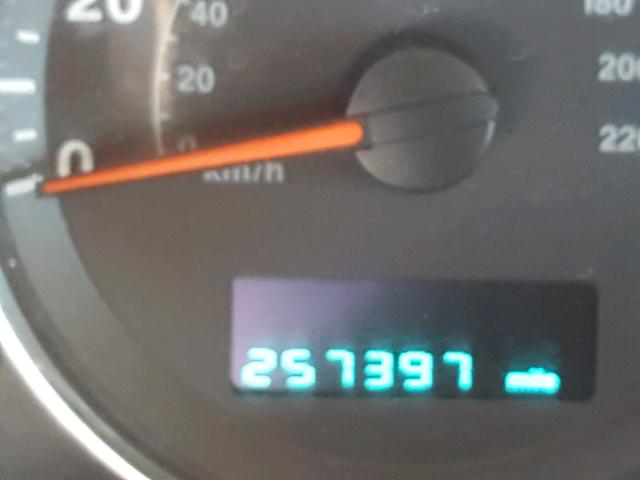 1J8HH48K36C254133 - 2006 JEEP COMMANDER BLACK photo 8