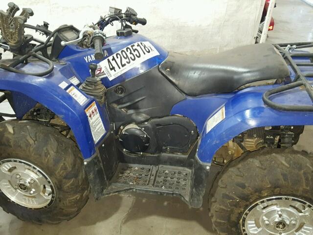 5Y4AJ49YXCA101246 - 2012 YAMAHA YFM450 FWA BLUE photo 9