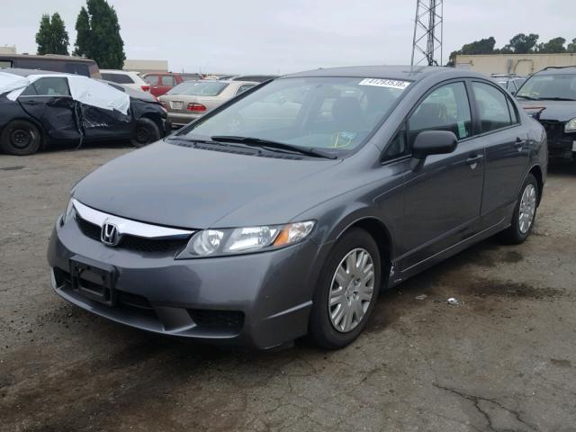 19XFA1F32BE040587 - 2011 HONDA CIVIC VP GRAY photo 2