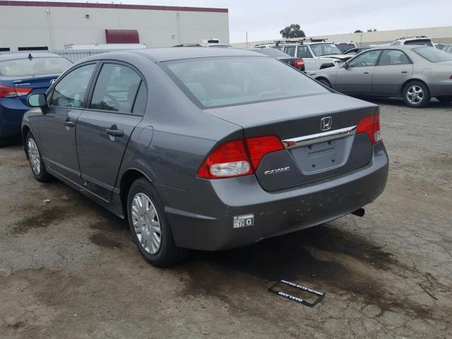 19XFA1F32BE040587 - 2011 HONDA CIVIC VP GRAY photo 3