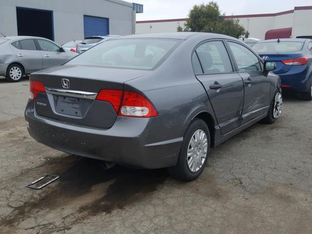 19XFA1F32BE040587 - 2011 HONDA CIVIC VP GRAY photo 4