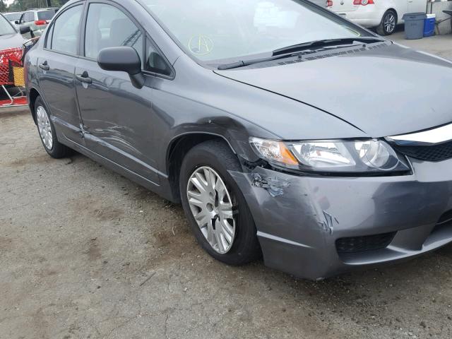 19XFA1F32BE040587 - 2011 HONDA CIVIC VP GRAY photo 9