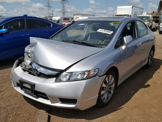 19XFA1F91AE034170 - 2010 HONDA CIVIC EXL 银色 照片 2
