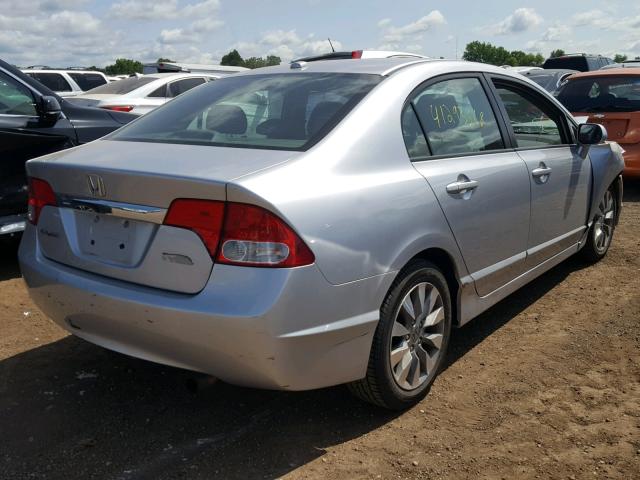 19XFA1F91AE034170 - 2010 HONDA CIVIC EXL 银色 照片 4