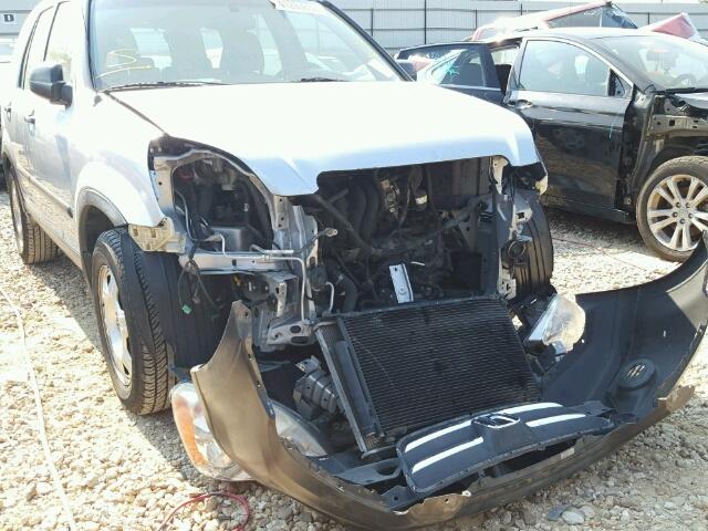 JHLRD68586C010185 - 2006 HONDA CR-V SILVER photo 9