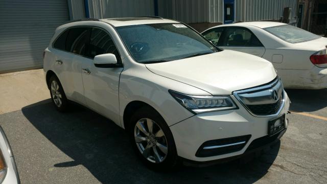 5FRYD4H94GB040965 - 2016 ACURA MDX ADVANC WHITE photo 1