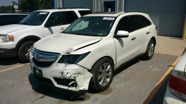 5FRYD4H94GB040965 - 2016 ACURA MDX ADVANC WHITE photo 2