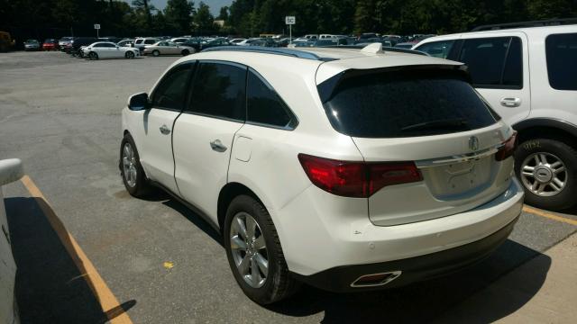 5FRYD4H94GB040965 - 2016 ACURA MDX ADVANC WHITE photo 3