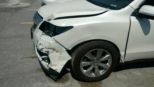 5FRYD4H94GB040965 - 2016 ACURA MDX ADVANC WHITE photo 9