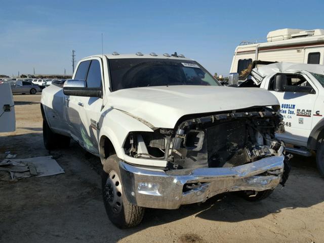 3C63RRJLXGG361233 - 2016 RAM 3500 LARAM CREAM photo 1