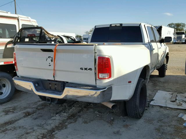 3C63RRJLXGG361233 - 2016 RAM 3500 LARAM CREAM photo 4