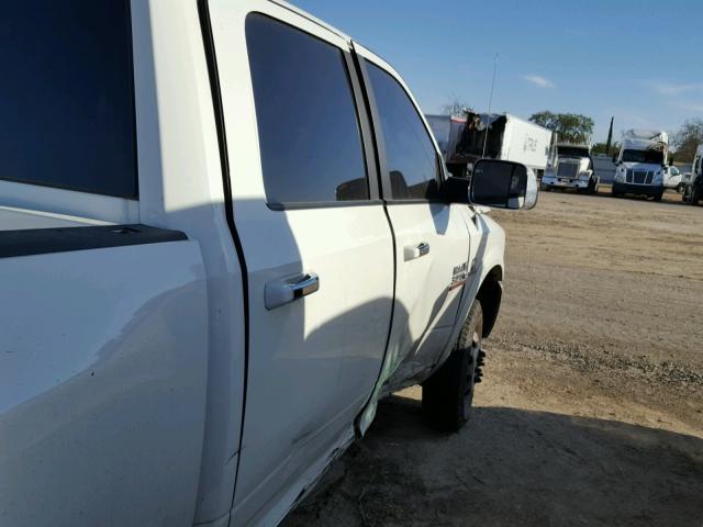3C63RRJLXGG361233 - 2016 RAM 3500 LARAM CREAM photo 9