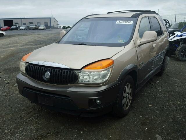 3G5DB03E12S502845 - 2002 BUICK RENDEZVOUS BEIGE photo 2