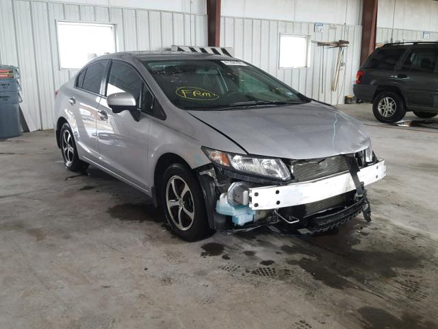 2HGFB2F72FH527676 - 2015 HONDA CIVIC SE SILVER photo 1