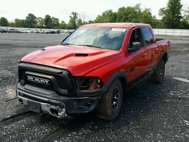 1C6RR7YT4GS236192 - 2016 RAM 1500 REBEL RED photo 2