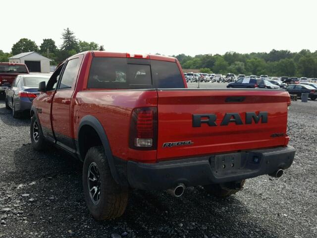 1C6RR7YT4GS236192 - 2016 RAM 1500 REBEL RED photo 3