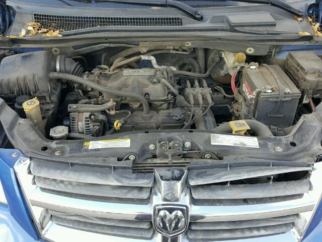 2D8HN54P98R825000 - 2008 DODGE GRAND CARA BLUE photo 7