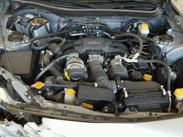 JF1ZNAA10F8701868 - 2015 TOYOTA SCION FR-S SILVER photo 7