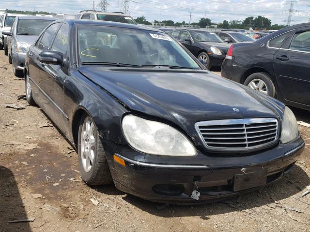 WDBNG75J2YA130121 - 2000 MERCEDES-BENZ S 500 BLACK photo 1