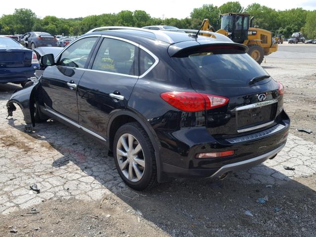 JN1BJ0RR7HM411328 - 2017 INFINITI QX50 BLACK photo 3