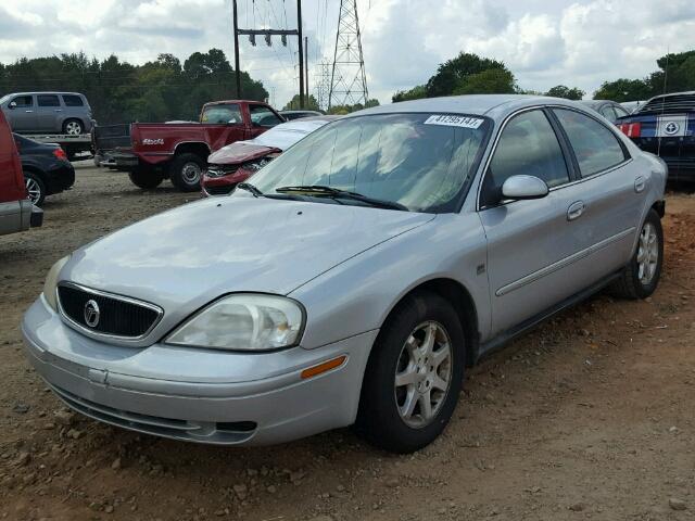 1MEFM53S0YA626970 - 2000 MERCURY SABLE LS SILVER photo 2