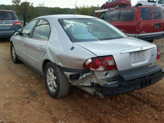 1MEFM53S0YA626970 - 2000 MERCURY SABLE LS SILVER photo 3