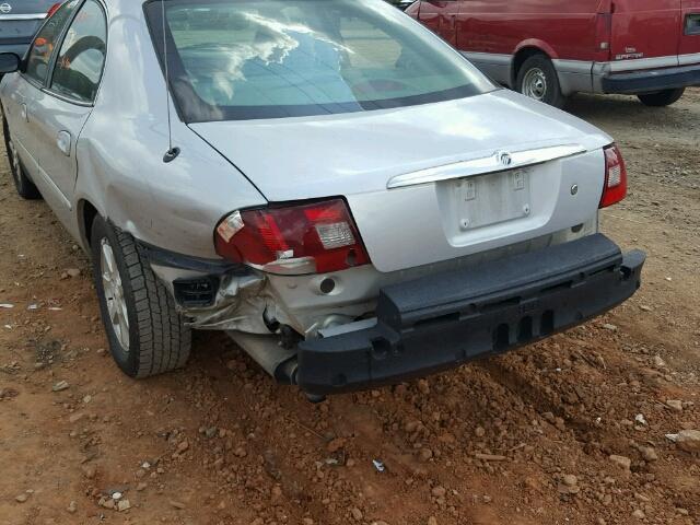 1MEFM53S0YA626970 - 2000 MERCURY SABLE LS SILVER photo 9