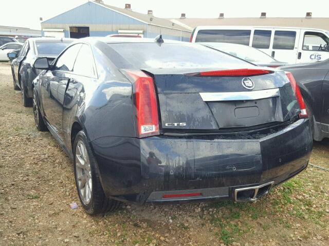 1G6DC1E34E0104728 - 2014 CADILLAC CTS PERFOR Schwarz Foto 3