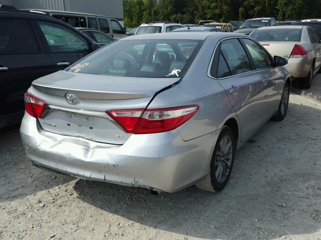 4T1BF1FK6GU521308 - 2016 TOYOTA CAMRY LE SILVER photo 4