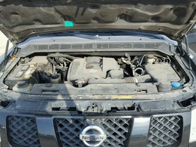 5N1AA08A46N737451 - 2006 NISSAN ARMADA SE BLACK photo 7