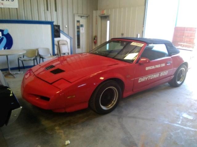 1G2FW33F8NL215761 - 1992 PONTIAC FIREBIRD T RED photo 2