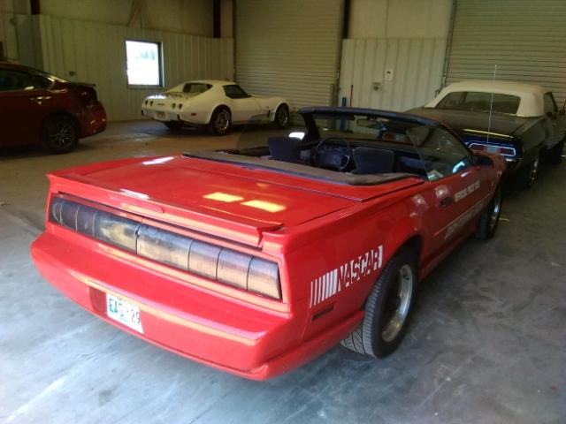 1G2FW33F8NL215761 - 1992 PONTIAC FIREBIRD T RED photo 4