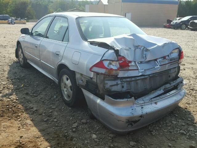 1HGCG16521A076561 - 2001 HONDA ACCORD EX SILVER photo 3