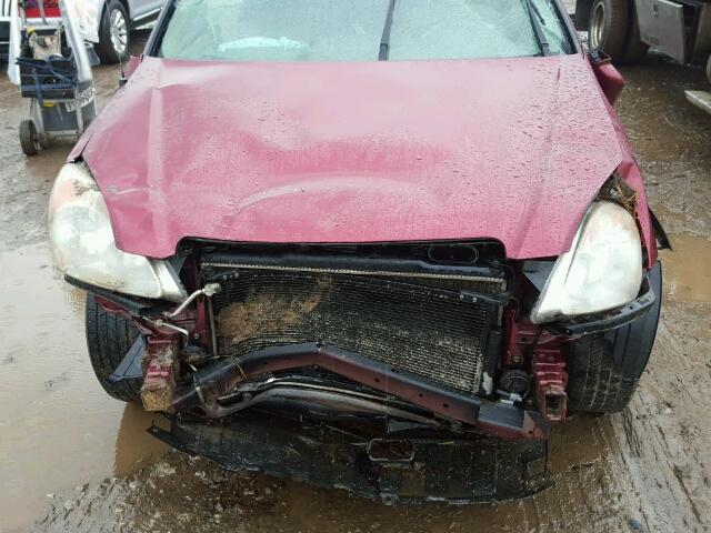 SHSRD78825U314930 - 2005 HONDA CR-V EX MAROON photo 7