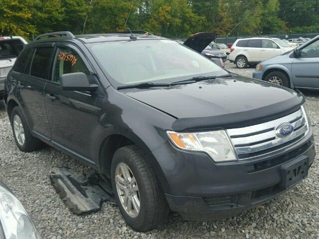 2FMDK46C57BB18991 - 2007 FORD EDGE BLACK photo 1