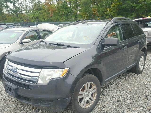 2FMDK46C57BB18991 - 2007 FORD EDGE BLACK photo 2