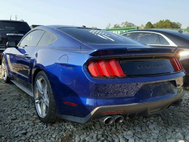 1FA6P8CF7F5415774 - 2015 FORD MUSTANG GT BLUE photo 3