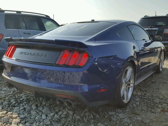 1FA6P8CF7F5415774 - 2015 FORD MUSTANG GT BLUE photo 4