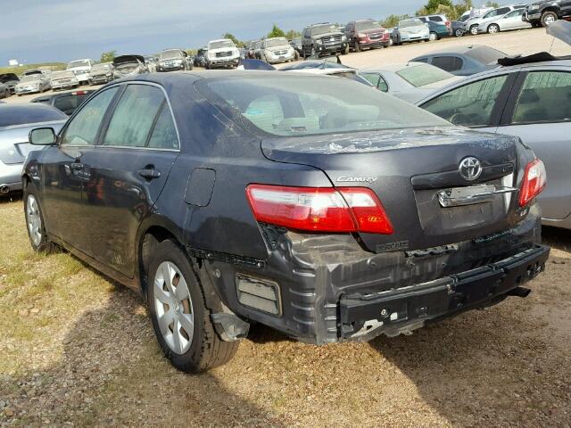 4T1BE46K09U873064 - 2009 TOYOTA CAMRY BASE GRAY photo 3