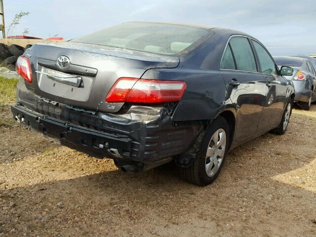 4T1BE46K09U873064 - 2009 TOYOTA CAMRY BASE GRAY photo 4