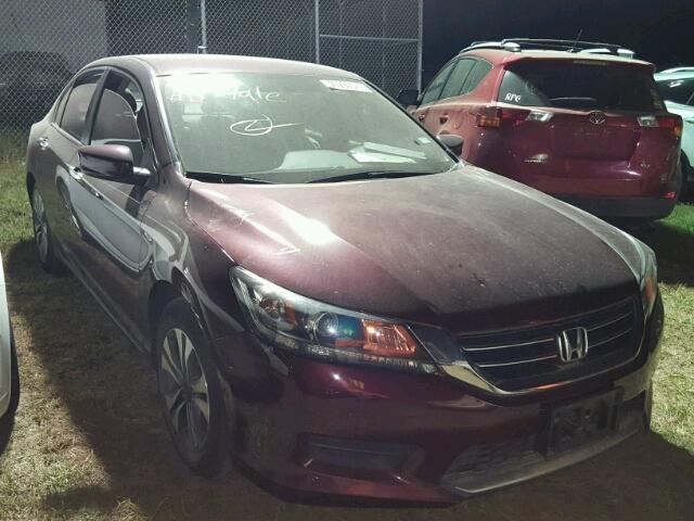 1HGCR2F37FA055369 - 2015 HONDA ACCORD BURGUNDY photo 1