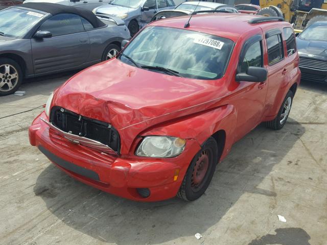 3GNCA13B49S504755 - 2009 CHEVROLET HHR LS Rojo foto 2